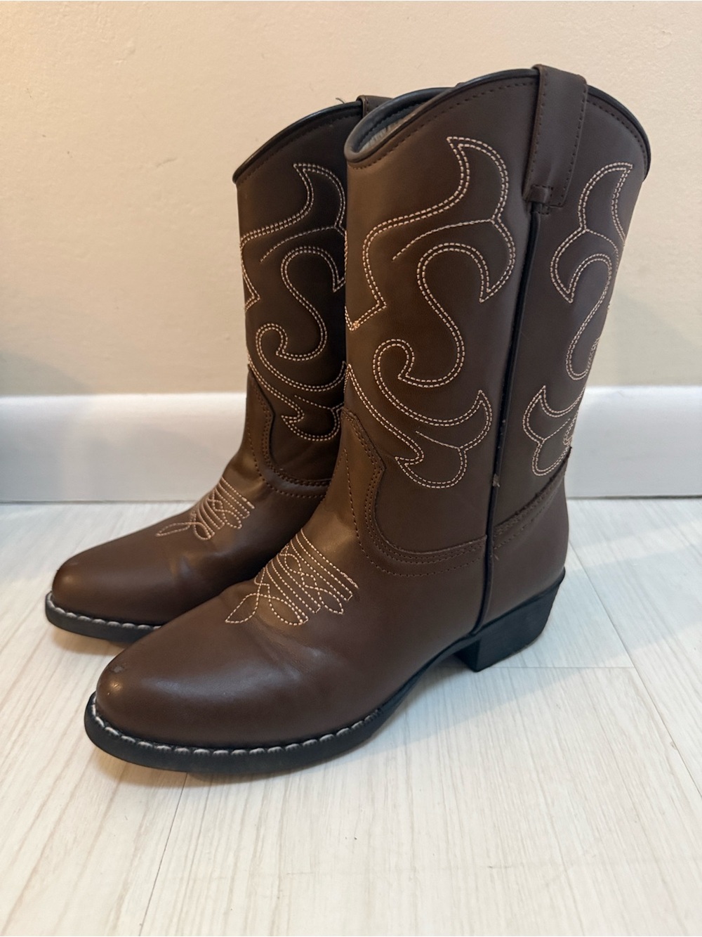 Canyon Trails Brown Western Cowboy Boots